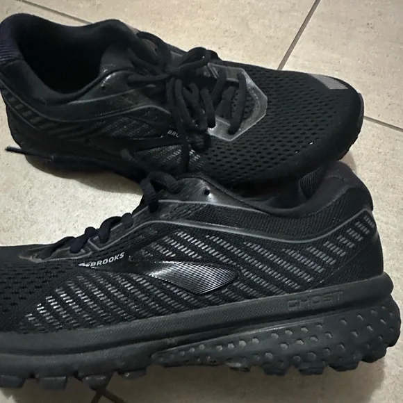Brooks Shoes Brooks Mens Ghost Running Shoes Black